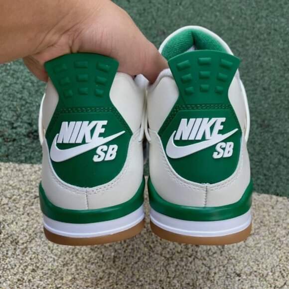 Nike SB x Air Jordan 4 AJ4 Pine Green Men’s Sneaker Shoe - Picture 4 of 6